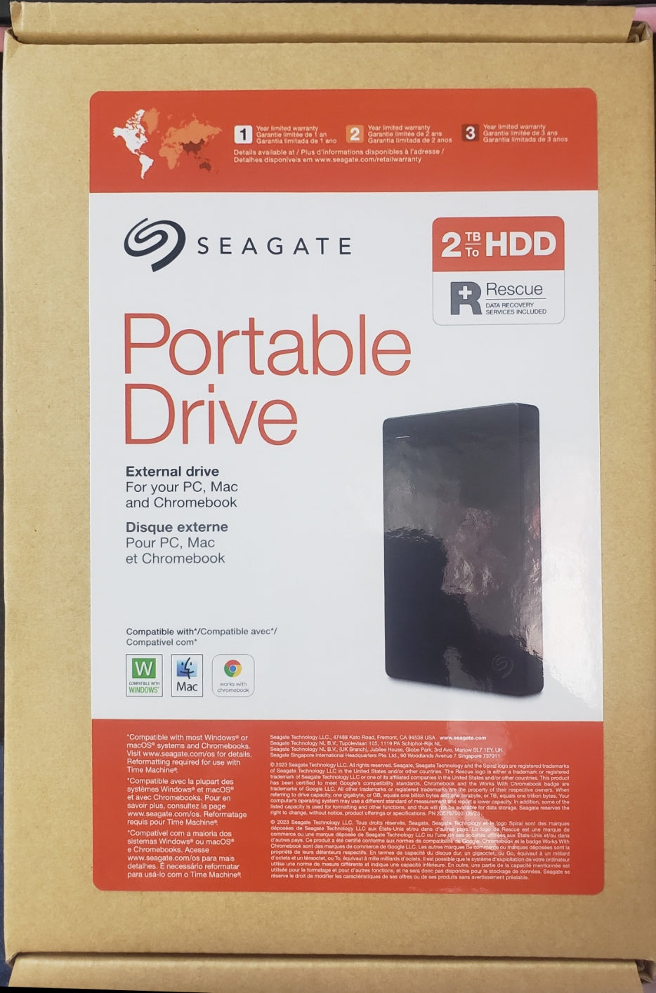 Seagate Portable Drive External Hard Drive / HDD
