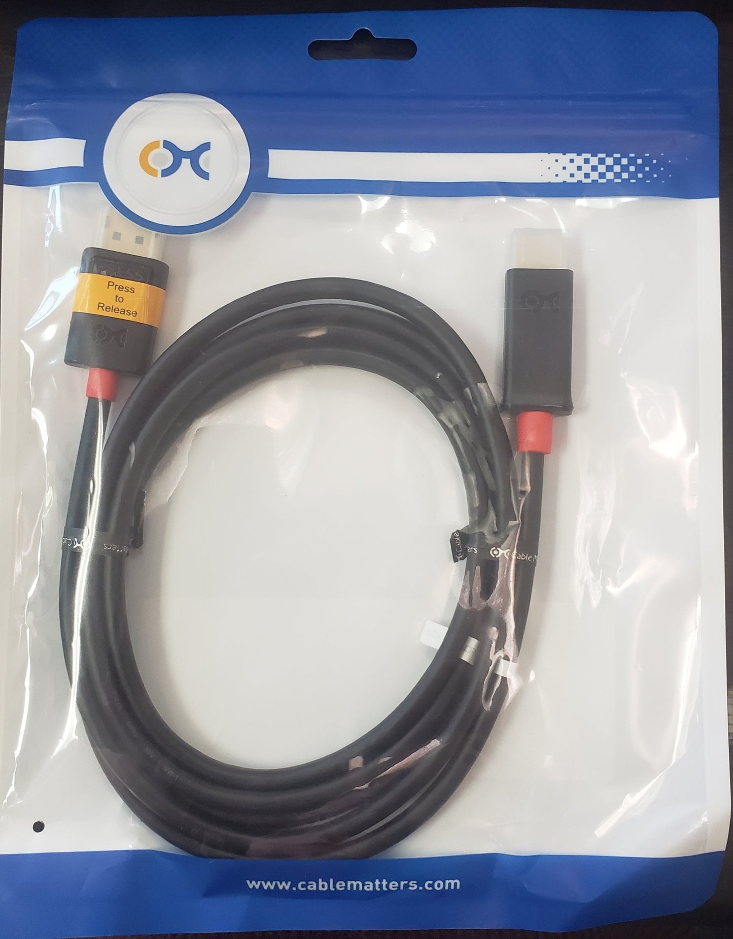 Cable Matters | DisplayPort 1.2 to HDMI Cable 1.8m/6ft