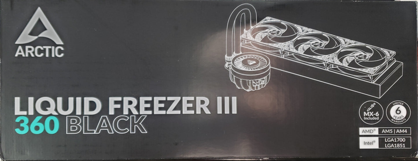 Arctic Liquid Freezer III 360 Black