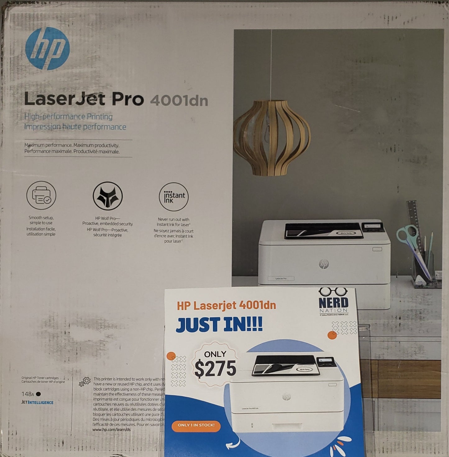 HP Laserjet 4001dn
